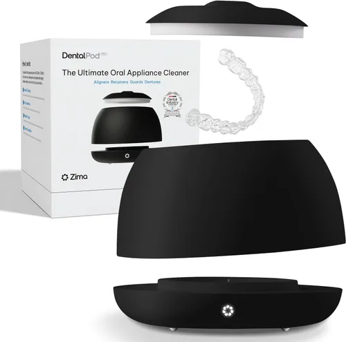Vista 11 de Zima Dental Pod PRO: Nueva máquina limpiadora ultrasónica de retenedores. Líder del mercado, mejor limpiador de alineadores, limpiador de protector
