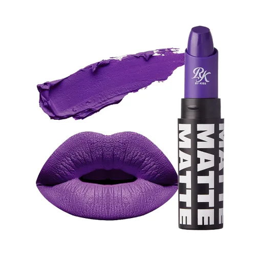 Vista 17 de Lápiz labial mate, besos de rubí, color fantasía (Aphrodite)