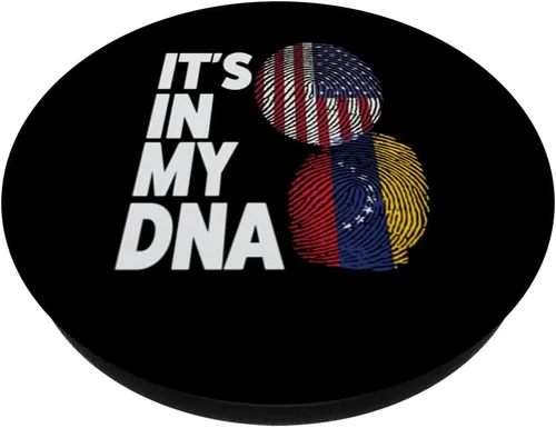 Vista 2 de it's in my DNA Venezuela PopSockets Standard PopGrip