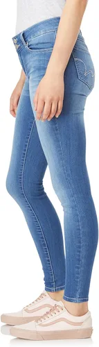 Vista 3 de WallFlower Jeans de Mujer Ultra Fit de Tiro Medio Insta Soft Denim Juniors (También Disponibles en Tallas Grandes)