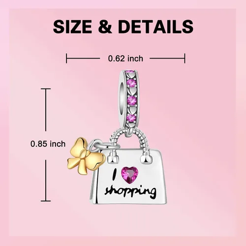Vista 235 de Dije de girasol con diseño de estrella y luna y elefante para pulsera, collar de plata de ley 925, dijes de corazón de amor para mujer, regalo