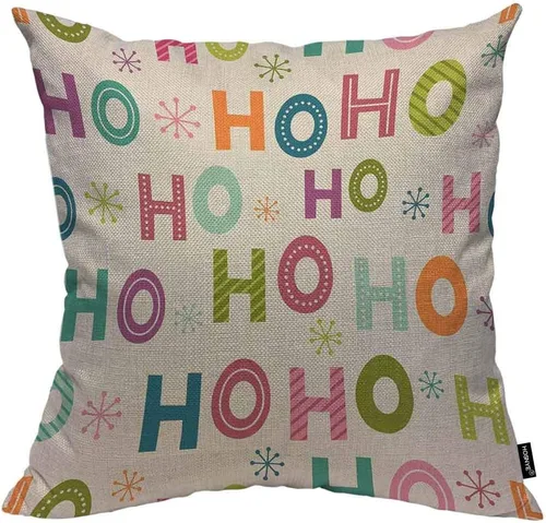 Vista 23 de HOSNYE Funda de almohada decorativa de árboles de abeto y pino 16x16, árboles verdes saludables en un cojín de almohada de abeto antiguo, funda