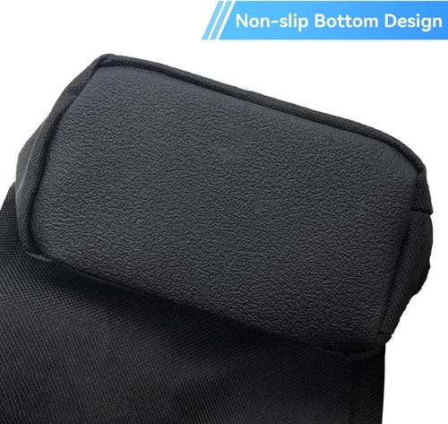 Vista 4 de Moreen - Bolsa de golf ligera, bolsa de golf pequeña plegable e impermeable para hombres/mujeres (negro)