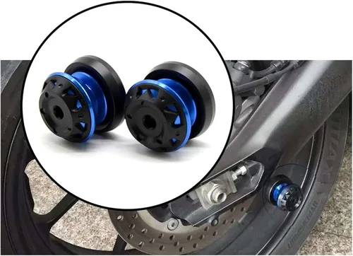 Vista 6 de Carretes de basculante para motocicleta, tornillos deslizantes para Kawasaki VERSYS 1000 Z800 Z 1000SX Z800 Z 1000SX Z250 Anticaída Marco Negro