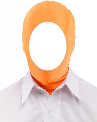 Vista 3 de Máscara de elastano con capucha elástica Zentai para hombre y mujer, para Halloween, cosplay, accesorios de disfraz