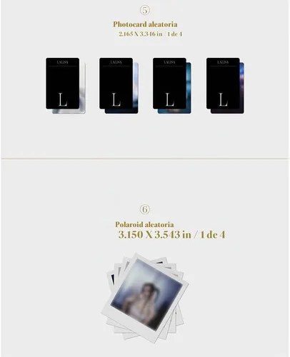 Vista 5 de LALISA LISA Primer álbum sencillo (NEGRO VER.)