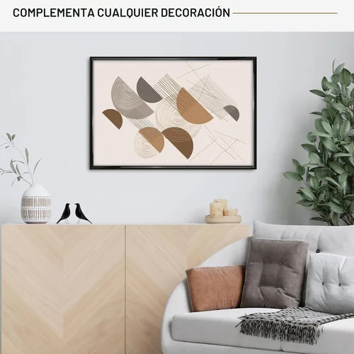 Vista 3 de MCS , Negro 24 x 36 pulgadas trendsetter cartel marco, 24 x 36