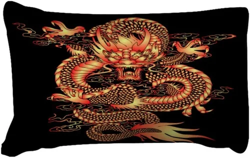 Vista 3 de Juego de ropa de cama con estampado de dragón de China en 3D, funda de edredón tamaño Queen, Textiles para el hogar para adultos, ropa de cama