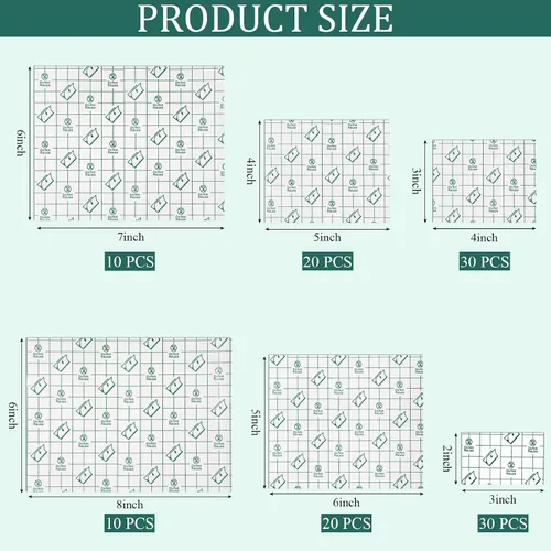Vista 2 de Woanger 120 piezas de vendaje adhesivo elástico transparente impermeable vendaje película transparente transparente parche de ducha de tatuaje