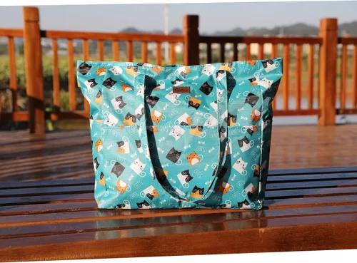 Vista 7 de Bolsa de playa impermeable para gimnasio, piscina, playa, viajes, 100% impermeable, grande, ligera y con cremallera superior