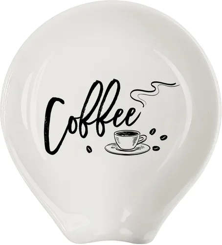 Vista 13 de Soporte para cucharas de café, accesorios de barra de café y soporte para cuchara, I DON'T GIVE EEFFOC UNTIL I 'VE HAD MY COFFEE, soporte de cuchara