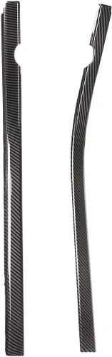 Vista 3 de Tiras de decoración lateral de consola central de ABS para Land Rover Range Rover Evoque 2012-2019 Accesorios de automóvil (fibra de carbono)