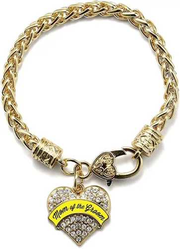 Vista 71 de Inspired Silver - Pulsera de plata con dije de corazón pavé con circonitas cúbicas
