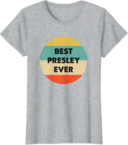 Vista 33 de Camiseta Presley Name, Negro, S