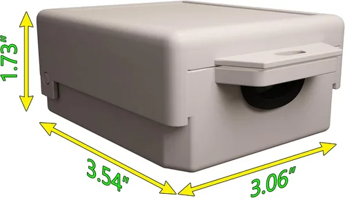 Vista 5 de Protector contra sobretensiones Ethernet para exteriores (paquete de 2) PoE+ Gigabit