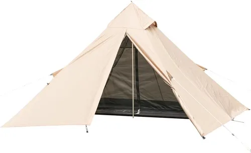 Vista 10 de BUNDOK Solo Teepee BDK-75 Single Pole Tent, Compact Storage, Storage Case Included