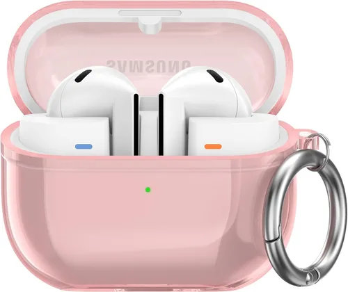 Vista 16 de AhaStyle - Carcasa transparente para Samsung Galaxy Buds 3 FE/Galaxy Buds3 Pro/Buds 3