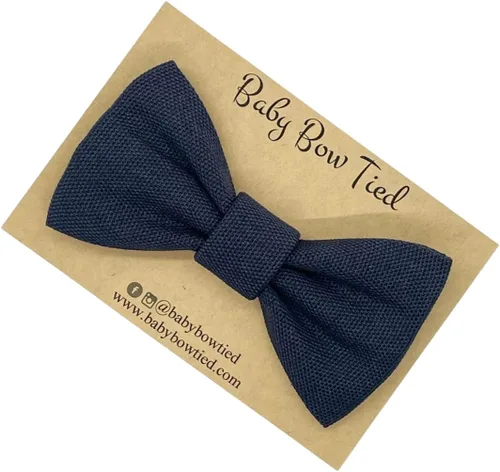 Vista 30 de Handmade Pre-Tied Clip on Bow Tie for Baby to Young Boy