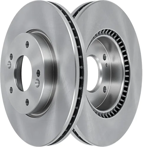Vista 8 de SCITOO Rotores de freno trasero para Honda para CR-V 2002-2004 Frenos de disco perforados y ranurados Rotores de reemplazo: 31304 Brakes Kit Fit