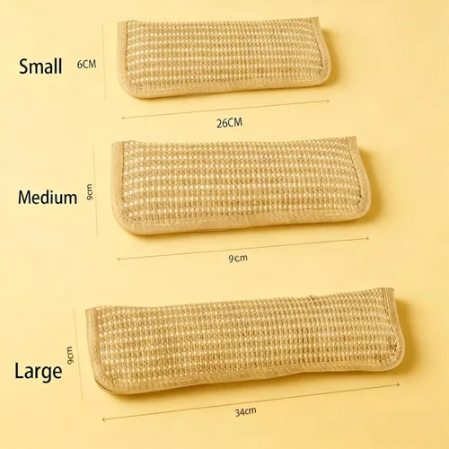 Vista 7 de Catnip Kicker Pillow, Interactive Catnip Chew Toy, Catnips Pillow, Soft Sisal, Scratch and Bite Resistant for Teething Play & Stress Relief (L)