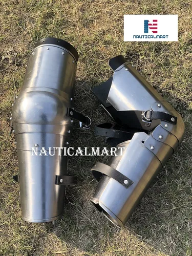 Vista 7 de NauticalMart Calvario de finales del siglo XIV, 0.63 oz, disfraz medieval de armadura de guardia de brazos