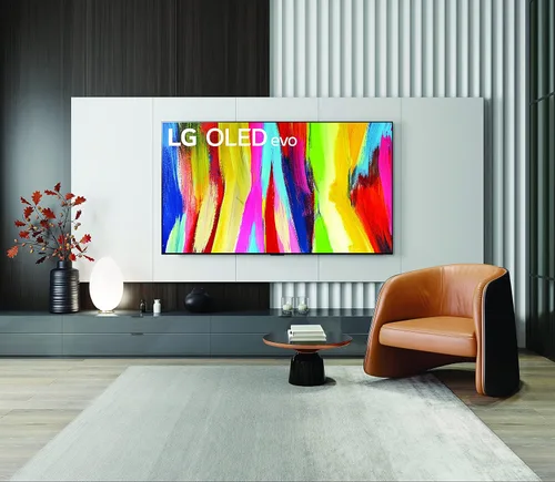 Vista 2 de LG C2 Serie televisor inteligente OLED evo de 65 pulgadas OLED65C2PUA, 2022 - TV 4K con potencia de IA, Alexa integrado