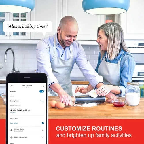 Vista 8 de Sengled - Bombillas inteligentes Zigbee, requiere un concentrador inteligente, funciona con SmartThings y Echo con concentrador incorporado, control
