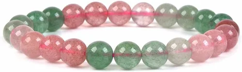 Vista 20 de Brazalete Justinstones de piedras semipreciosas, gemas de 8 mm, redondas, elástico, de 7 pulgadas, unisex Ojo de tigre azul de grado A