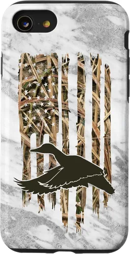 Vista 17 de Funda para iPhone 11 Pro Max con diseño de camuflaje y bandera de Estados Unidos