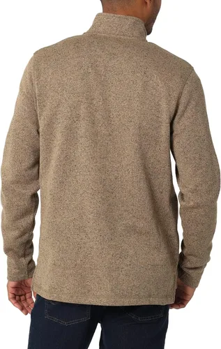 Vista 2 de Wrangler Authentics - Sudadera para hombre (forro polar, cierre de cremallera)