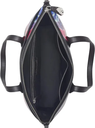 Vista 4 de Calvin Klein Statement Series Lock Daytonna - Bolso de cuero con cremallera superior