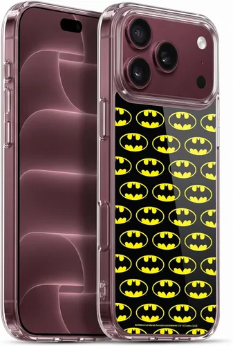 Vista 19 de Head Case Designs Funda de gel con licencia oficial de Batman DC Comics Bat Signal Logos [protección de grado militar] compatible con Apple iPhone 7