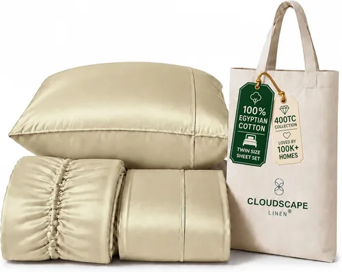 Vista 67 de CLOUDSCAPE LINEN Sábanas de cama individuales de lujo 100% algodón egipcio 01. blanco