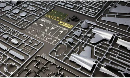 Vista 2 de Meng Kit de construcción Me 163B Komet