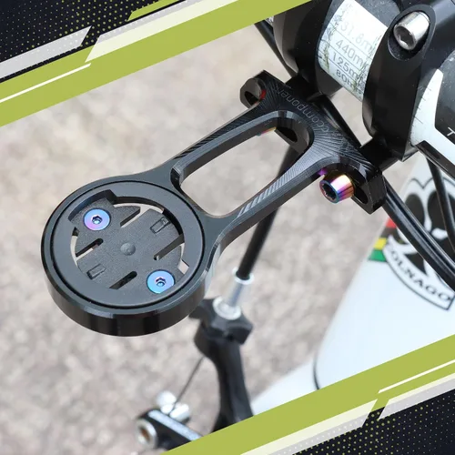 Vista 6 de JRC Components Stealth + Soporte de vástago premium compatible con Wahoo Elemnt