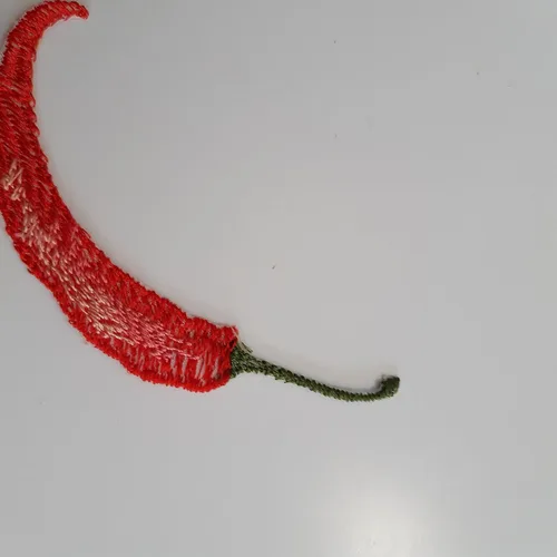 Vista 4 de Moks443(p) Chili Patch - Embroidery Patch - hot seasoning patch - Sew on patch