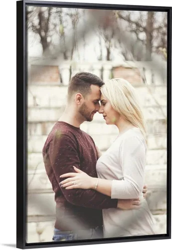 Vista 17 de Impresiones en lienzo personalizadas con tus fotos, impresiones artísticas personalizadas de fotos a lienzo para fotos de familiares, bodas Sin marco