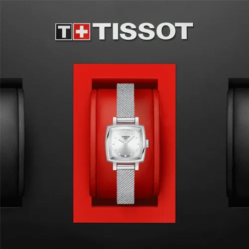 Vista 4 de Tissot T0581091103600 reloj de vestir de acero inoxidable para mujer