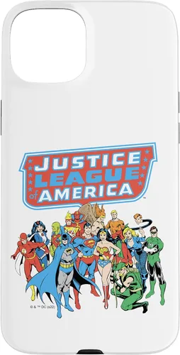 Vista 9 de Funda para iPhone 16 DC Comics Justice League Of America Group Shot