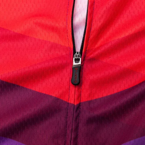 Vista 5 de Camiseta de ciclismo para mujer, manga corta y pantalones cortos de ciclismo acolchados para verano