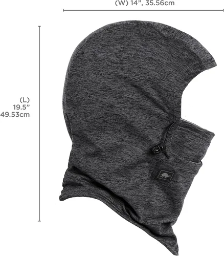 Vista 4 de Turtle Fur Mount Hood Comfort Shell Stria - Capucha con forro polar UV