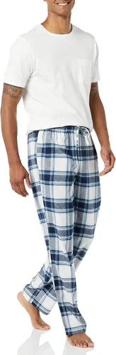 Vista 3 de Tienda Essentials - Pantalón de pijama de franela para hombre (disponible en tallas grandes y largas)