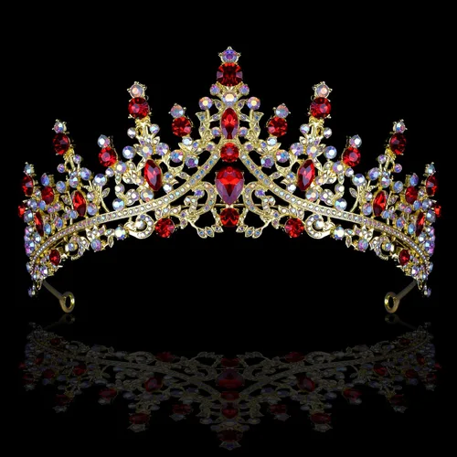 Vista 16 de COCIDE Tiaras para mujeres y niñas, Cristal Diamante falso, Cristal