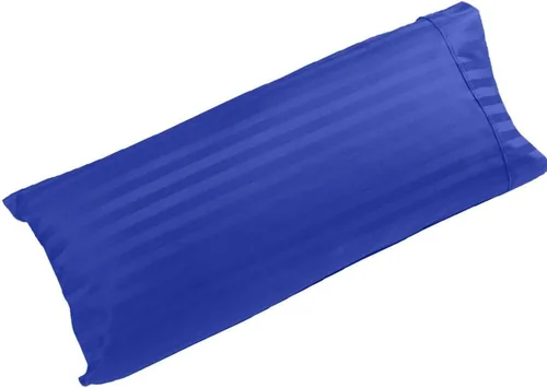 Vista 11 de Funda de almohada corporal de algodón egipcio de 300 hilos, tamaño de rayas de 20 x 54 pulgadas, funda de almohada (20 x 54 pies, beige)