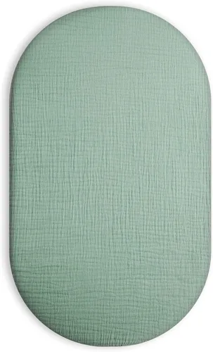 Vista 27 de Sábanas de cuna para bebé niño y niña, paquete de 2, sábanas ajustadas para colchón de cuna rectangular, ovalado, de reloj de arena, sábanas