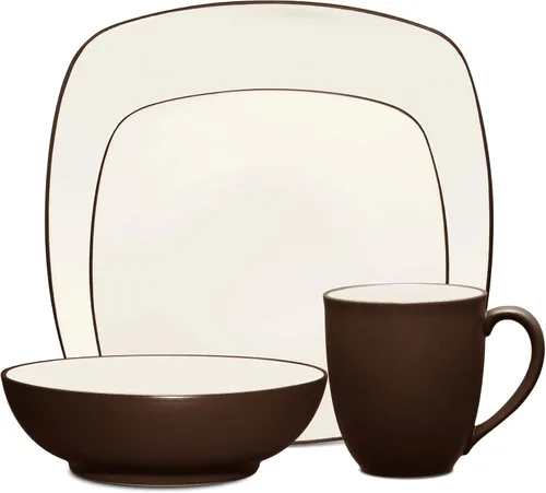 Vista 9 de Noritake Colorwave Blue - Juego de 4 piezas para colocar cuadrado