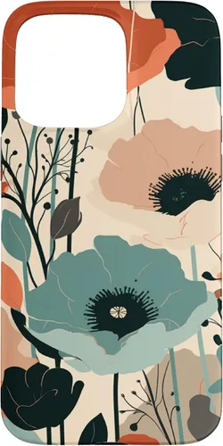 Vista 31 de Minimal Poppy Boho Flower Cute Aesthetic Case for iPhone 17