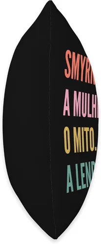 Vista 2 de Funny Portuguese First Name Design - Smyrna Throw Pillow