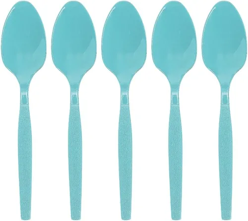 Vista 13 de Fun Express - Cucharas de plástico negras (50 piezas) - Suministros para fiestas - Vajilla sólida - Cubiertos - 50 piezas