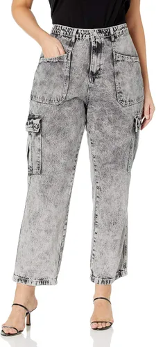 Vista 3 de KENDALL + KYLIE - Pantalón cargo para mujer, exclusivo de Tienda